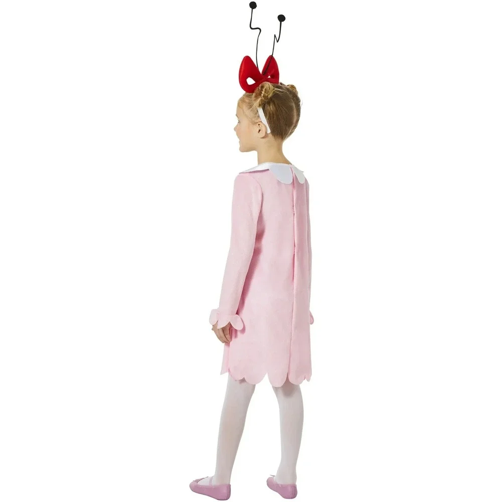 Dr. Seuss Grinch Cindy-Lou Who‎ Toddler Costume Dress & Headband Size 2T